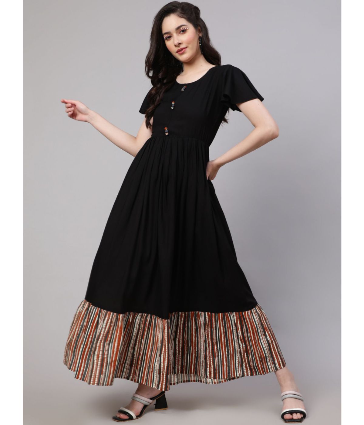 Long Party Wear Western Dress at Rs.550/Piece in delhi offer by G And A  Apparels